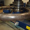 Tubo d.e.219 sp.8 curvato